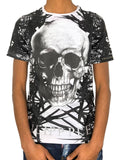 T-shirt Philipp Plein tête de mort trait