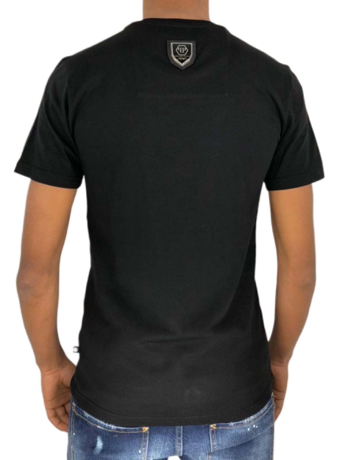 T-shirt Philipp Plein noir strass originals