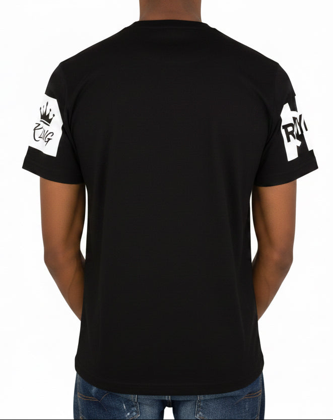 T-shirt Philipp Plein Black Card Bandit