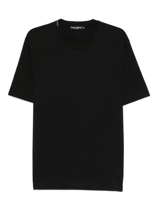 T-shirt noir Dolce Gabbana