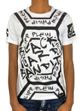 T-shirt Philipp Plein Black Card Bandit