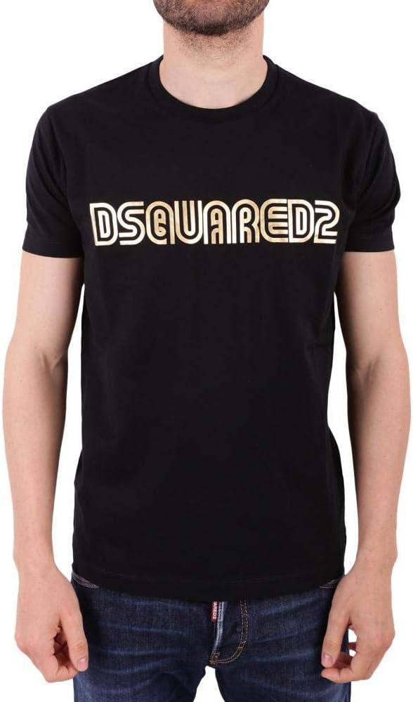 T-shirt manches courtes DSQUARED2 Doré