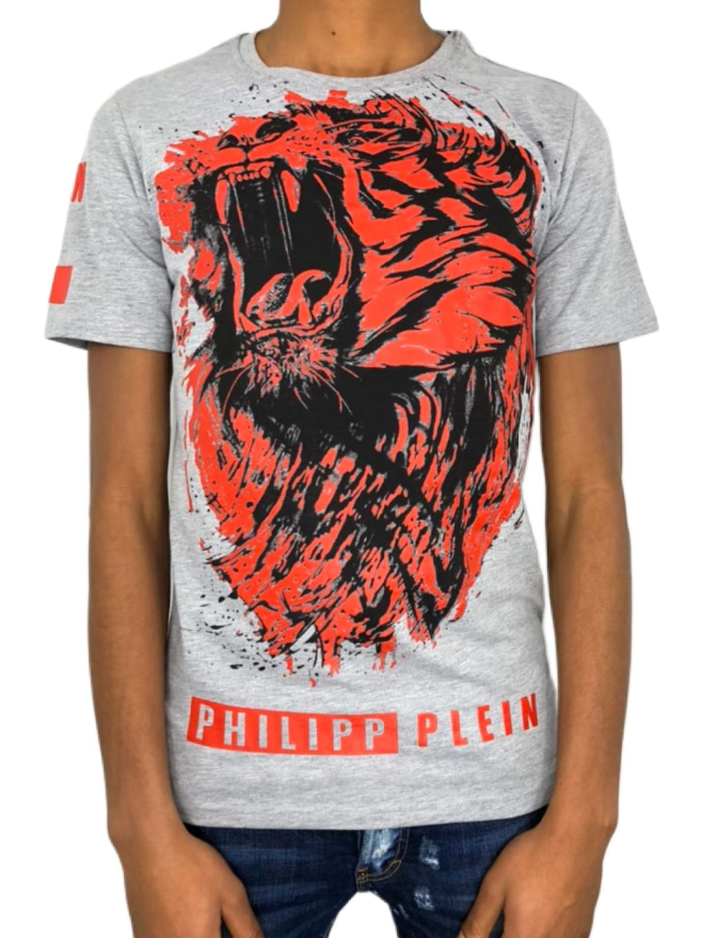 T-shirt Philipp Plein tigre relief