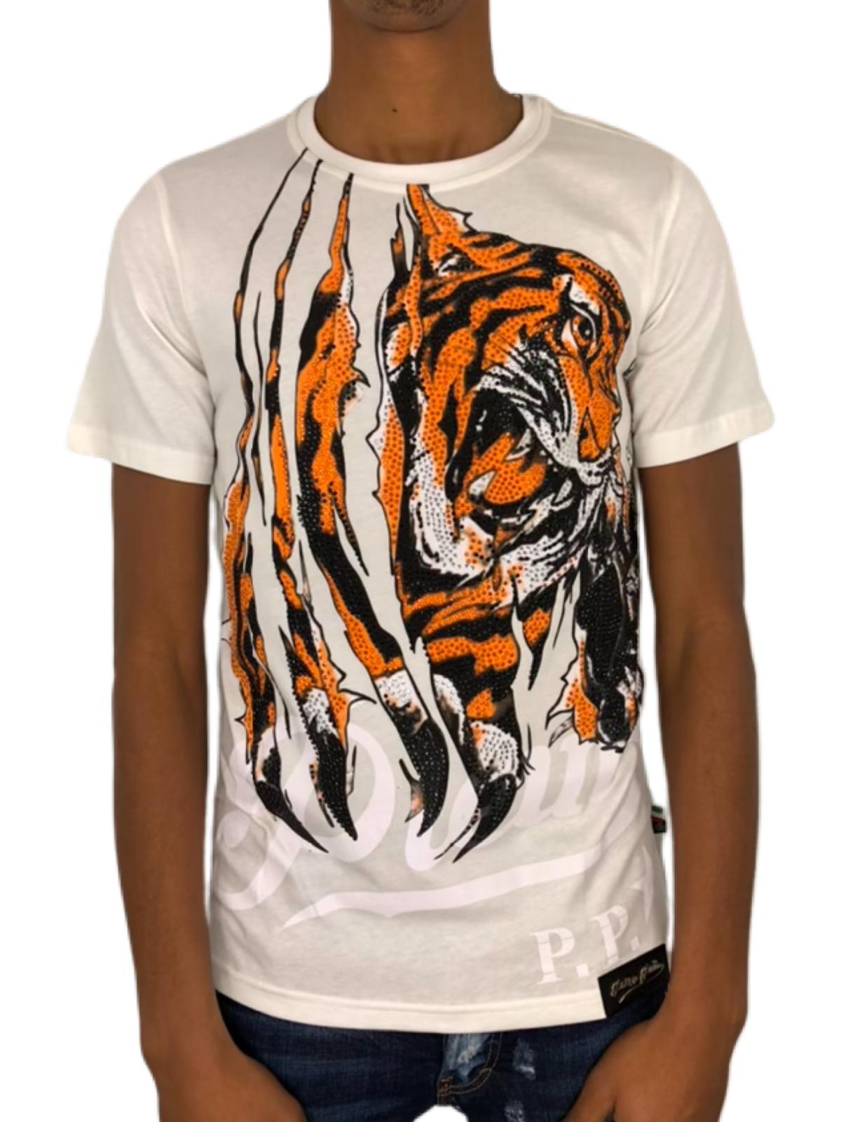 T-shirt Philipp Plein tigre