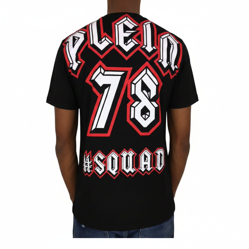 T-shirt Philipp Plein tigre basketball strass