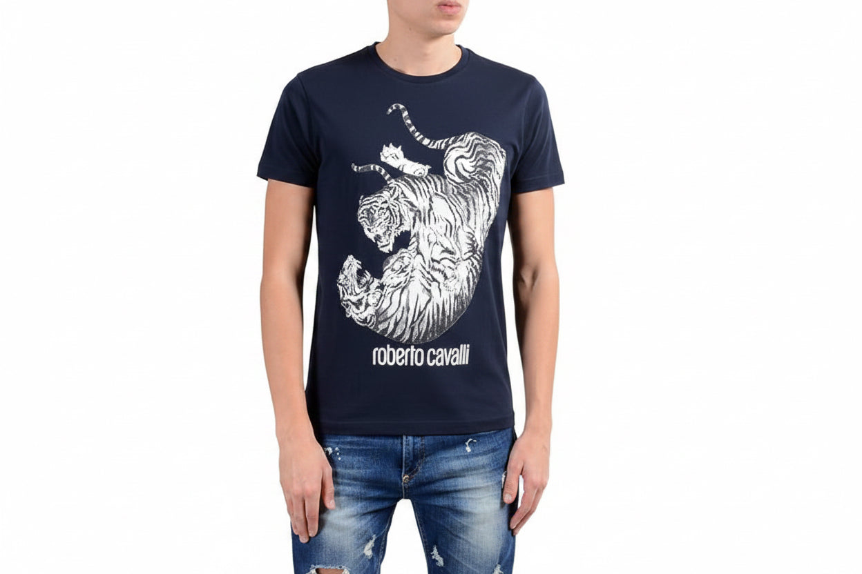 T-shirt manches courtes Roberto Cavalli
