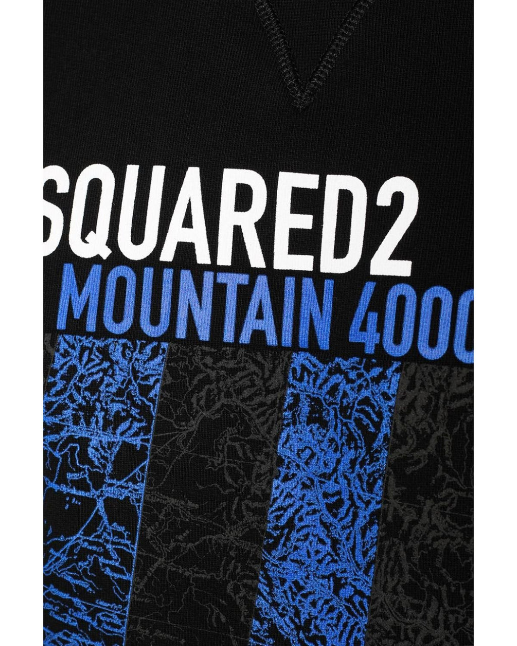 Pull Dsquared2 Noir et bleu