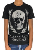 T-shirt Philipp Plein noir strass originals