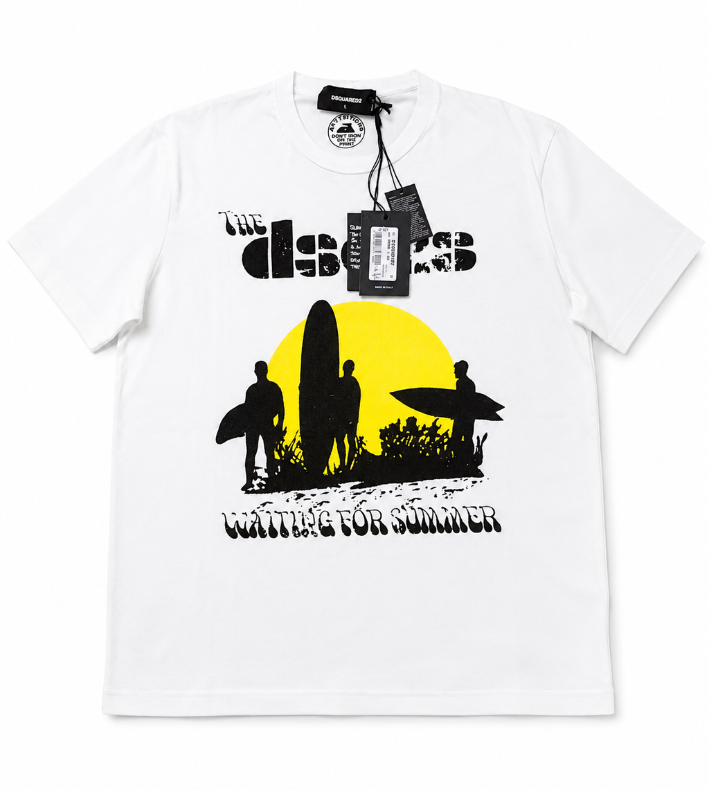 T-shirt DSQUARED 2 manches courtes WAITING FOR SUMMER