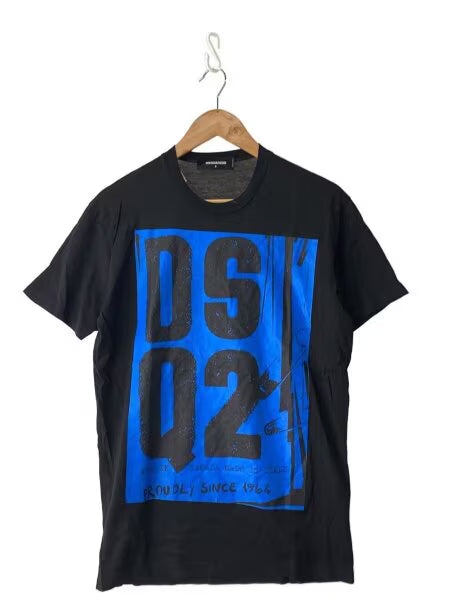 T-shirt à manches courtes DSQUARED2 noir et bleu