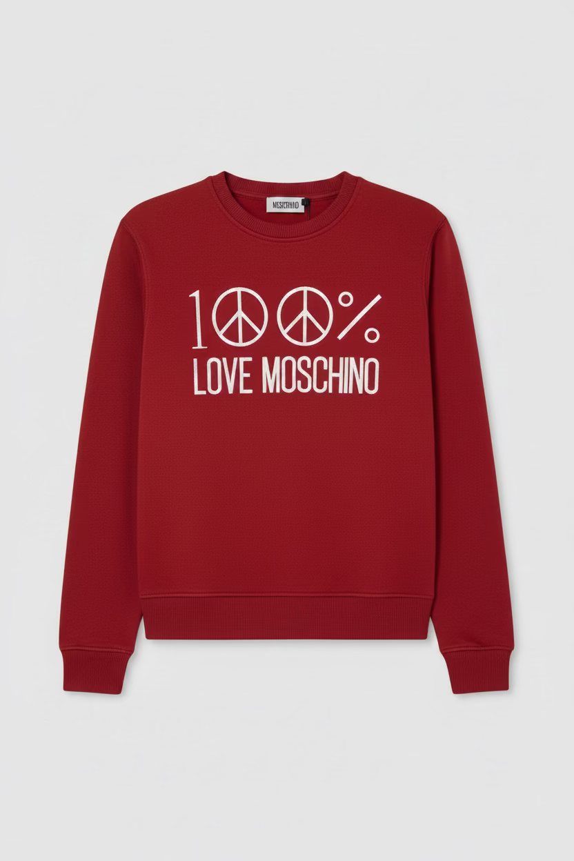 Pull Moschino Bordeau