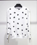 Pull McQueen Noir et blanc