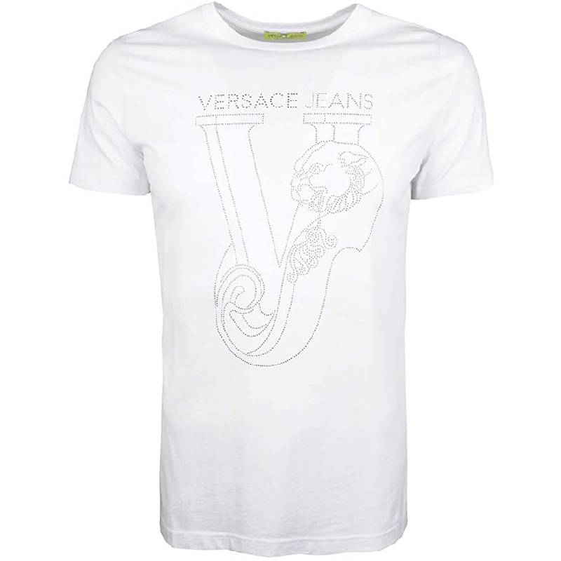 T-shirt Versace Jeans manches courtes Blanc