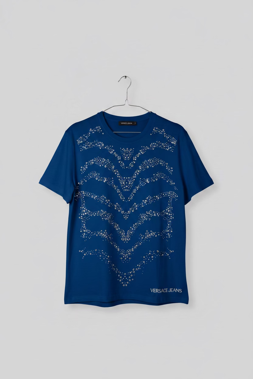 T-shirt Versace Jeans à strass