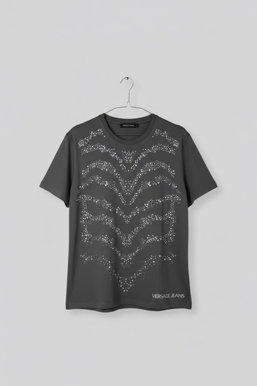 T-shirt Versace Jeans à strass