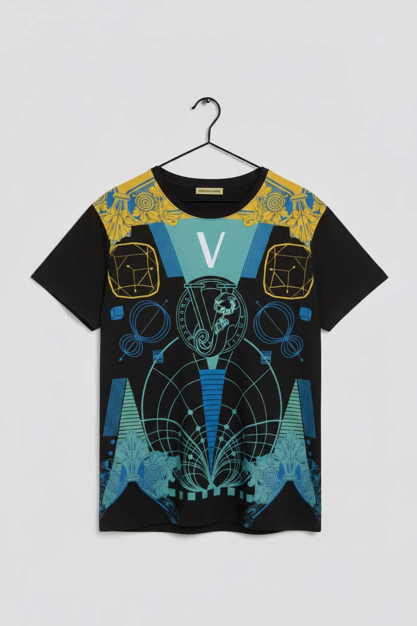 T-shirt Versace Jeans motifs