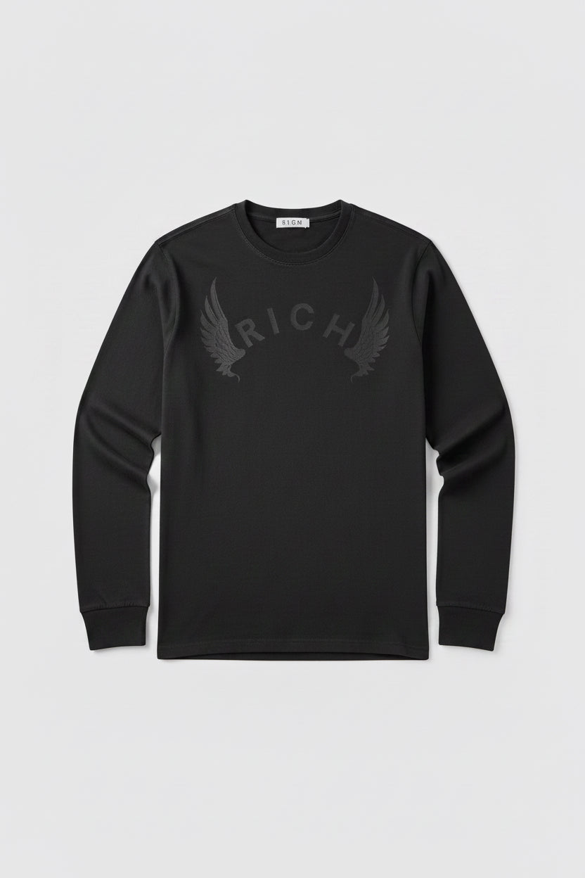 T-shirt à manches longues John Richmond