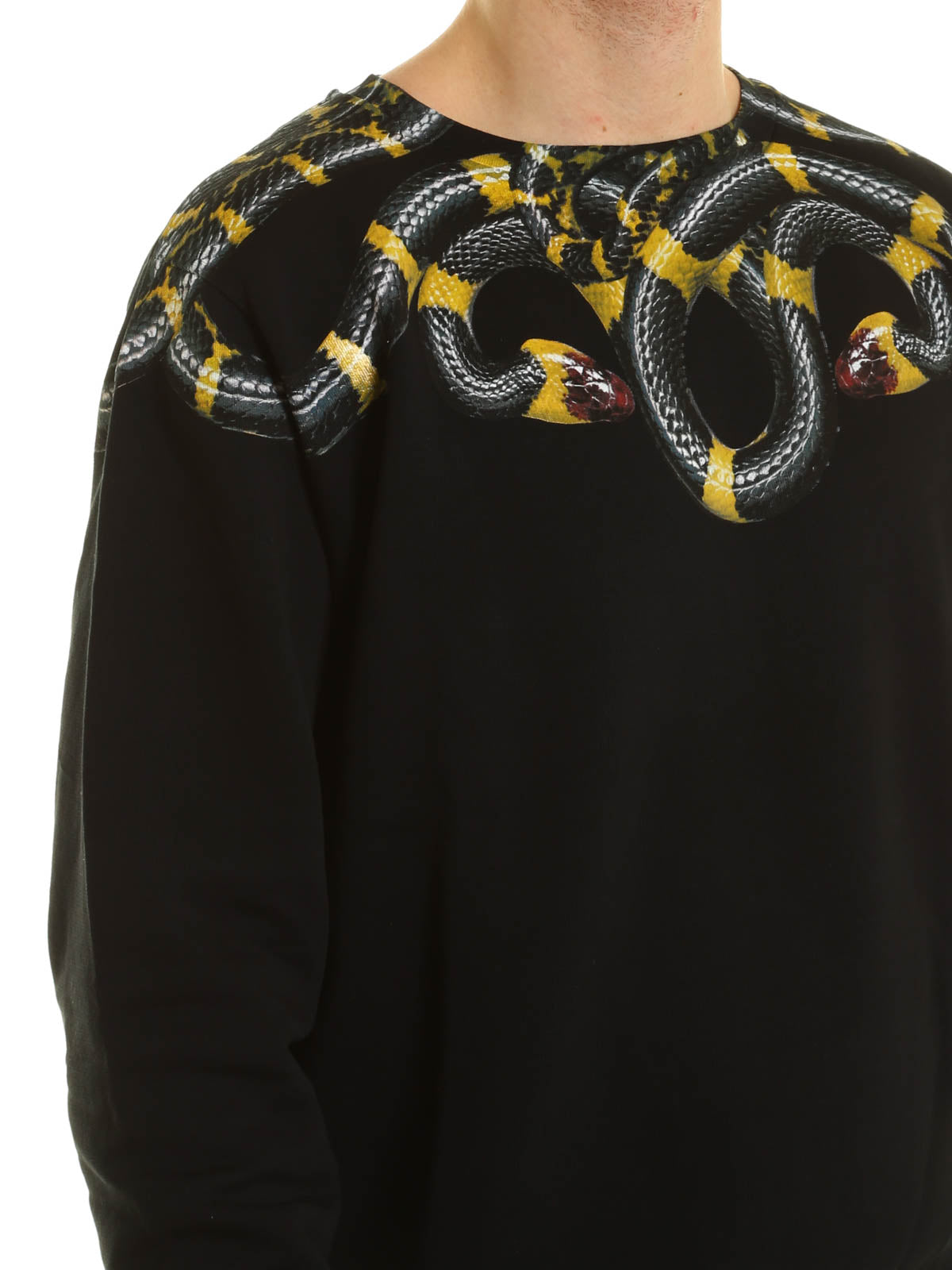 Pull noir manches longues Marcelo Burlon