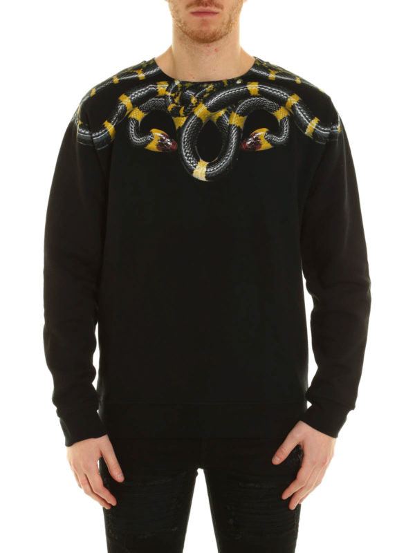 Pull noir manches longues Marcelo Burlon