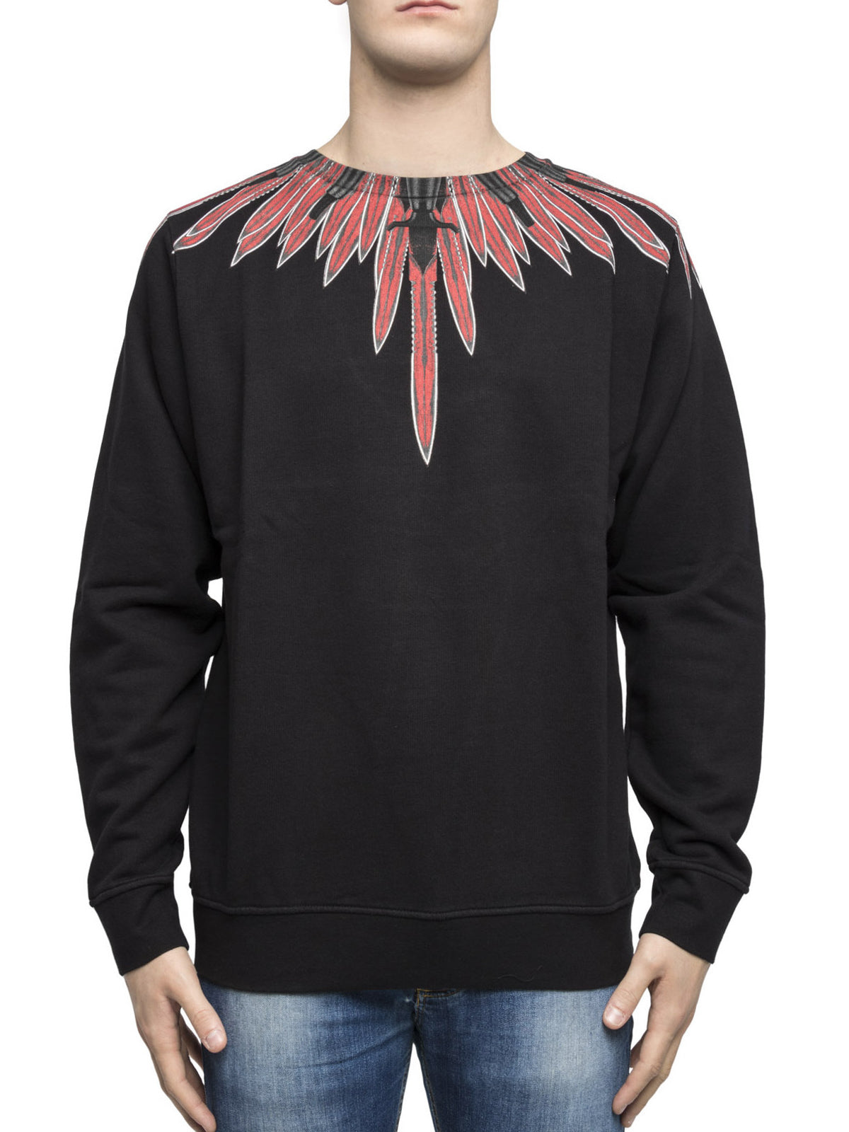 Pull noir manches longues Marcelo Burlon