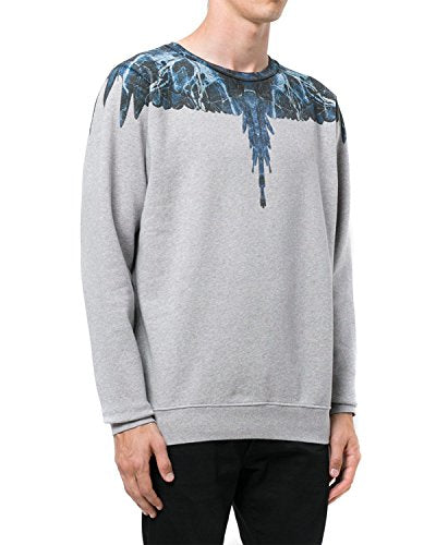 Pull gris manches longues Marcelo Burlon