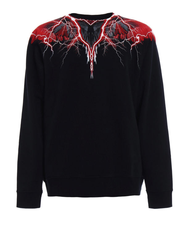 Pull noir manches longues Marcelo Burlon