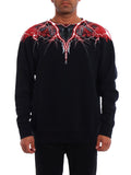 Pull noir manches longues Marcelo Burlon