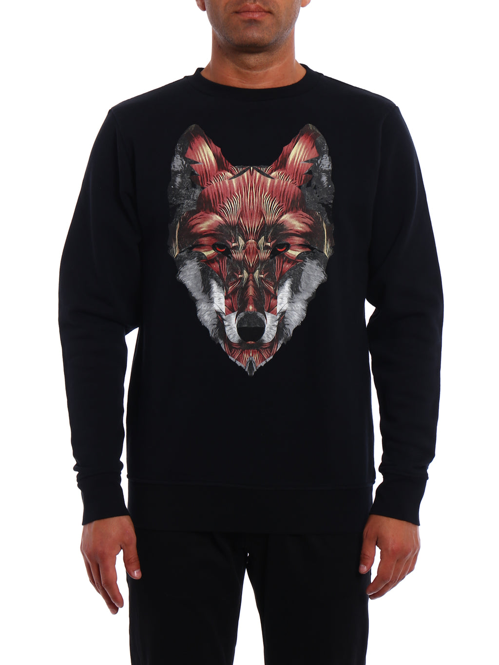 Pull noir manches longues Marcelo Burlon