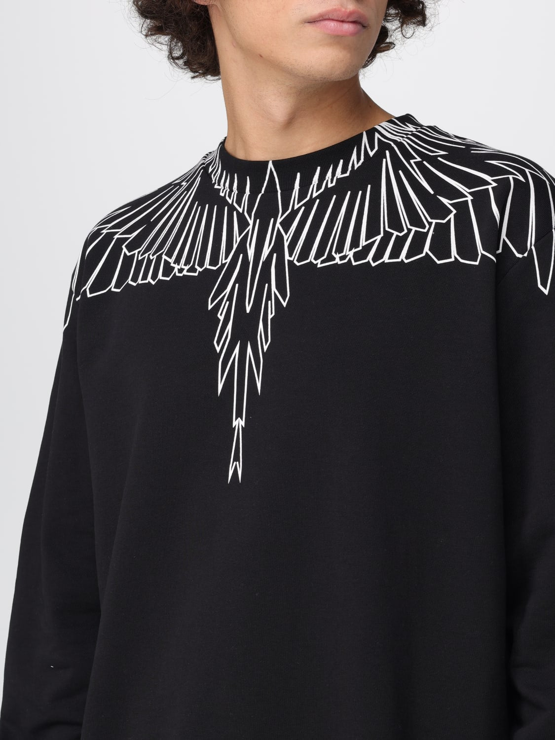 Pull noir manches longues Marcelo Burlon
