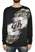 Pull noir manches longues Marcelo Burlon