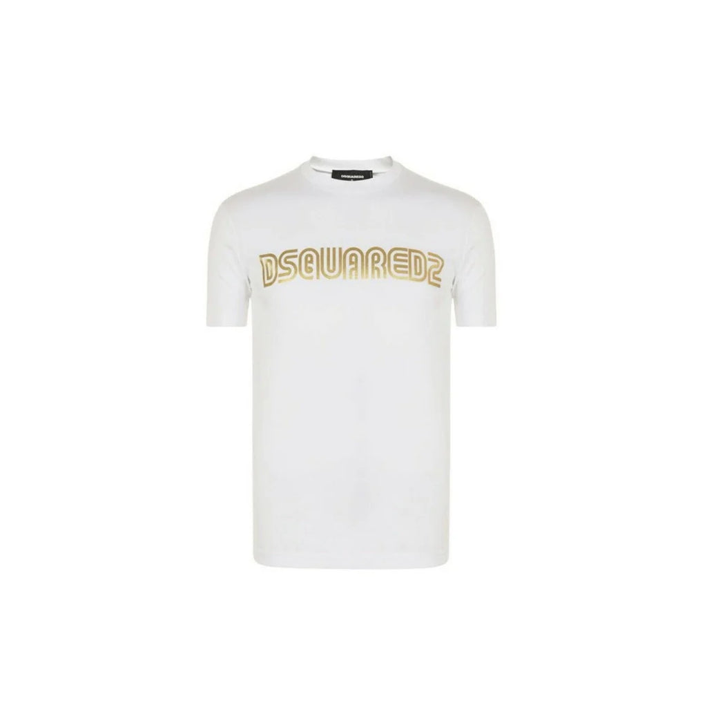 T-shirt manches courtes DSQUARED2 Doré