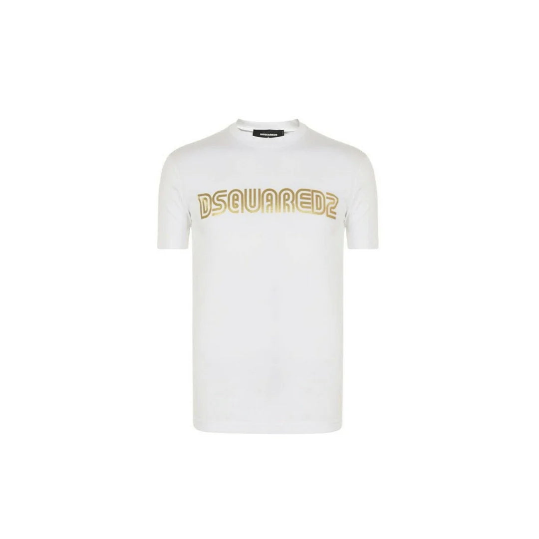 T-shirt manches courtes DSQUARED2 Doré