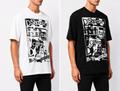 T-shirt à manches courtes DSQUARED 2 argenté