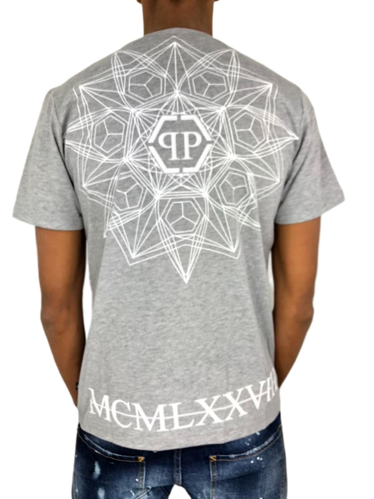 T-shirt Philipp Plein tête de mort indien