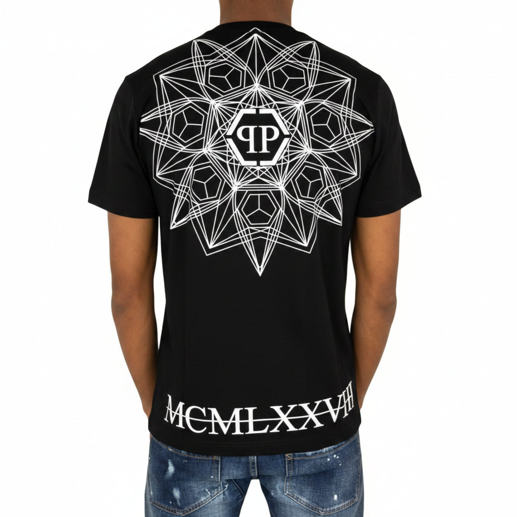 T-shirt Philipp Plein tête de mort indien