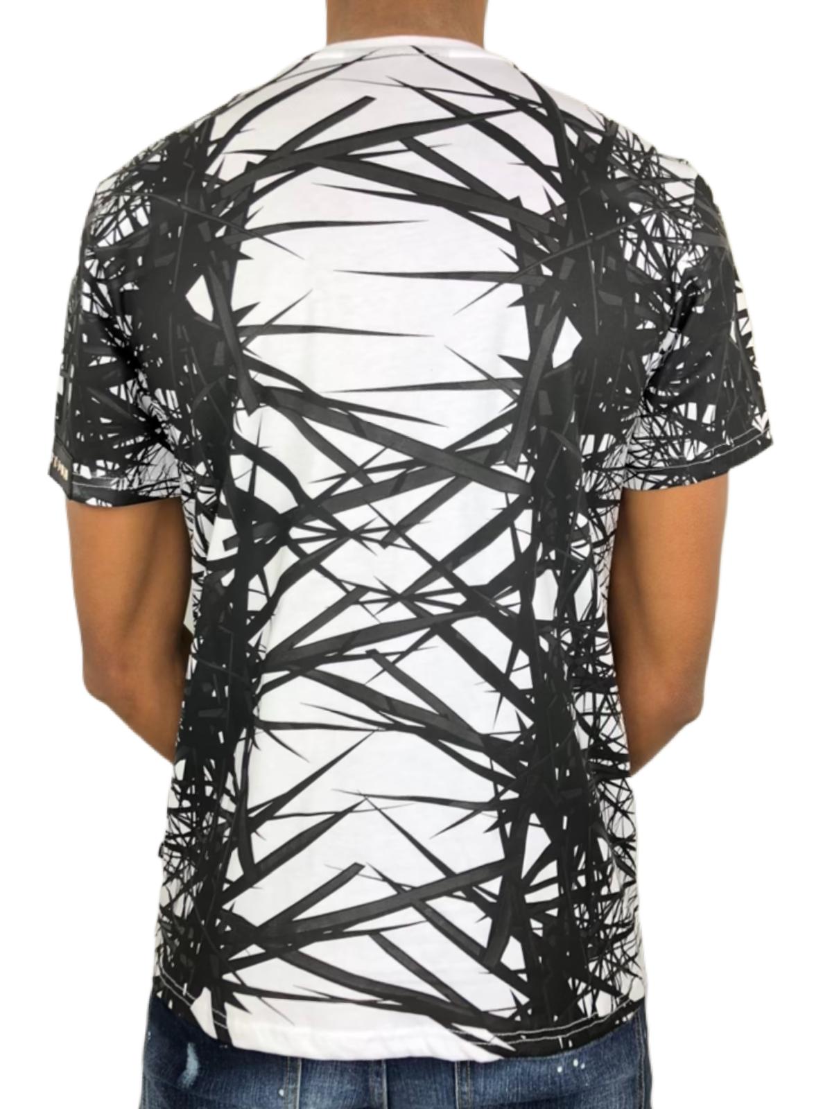 T-shirt Philipp Plein tête de mort trait