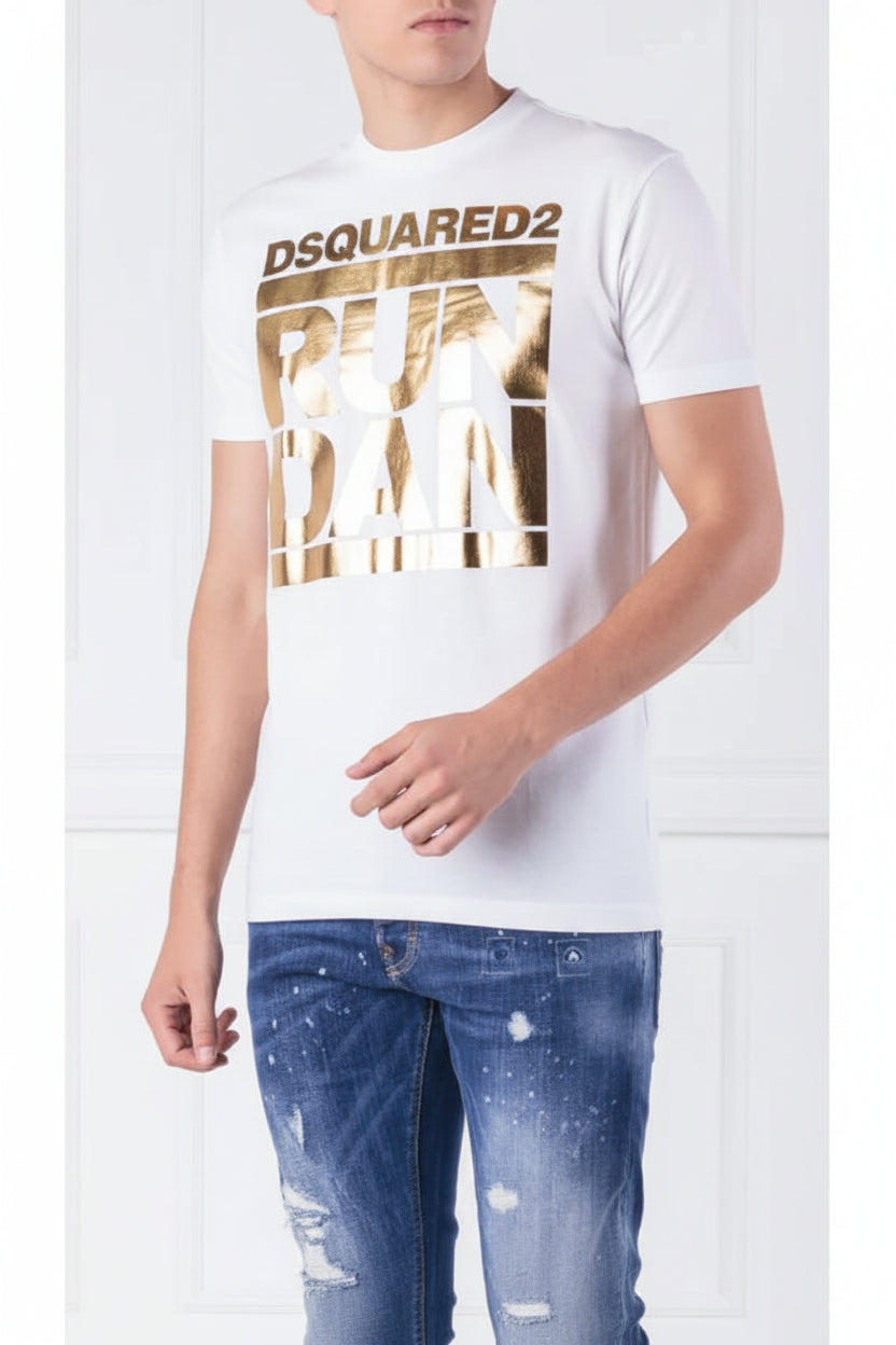 T-shirt DSQUARED2 manches courtes RUN DAN