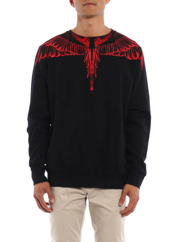 Pull noir manches longues Marcelo Burlon
