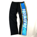 Bas de survêtement Dsquared2 bleu et doré